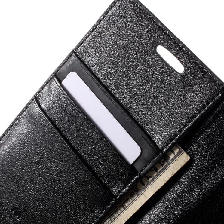 Чохол-книжка MERCURY Sonata Diary для Samsung Galaxy S6 (G920) - Black: фото 6 з 9