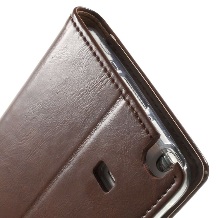Чехол MERCURY Classic Flip для Samsung Galaxy Note 4 (N910) - Brown: фото 9 из 9