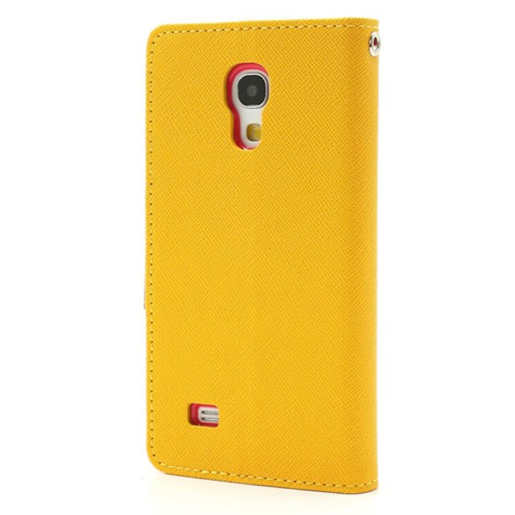 Чехол Mercury Cross Series для Samsung Galaxy S4 mini (i9190) - Yellow: фото 2 из 12