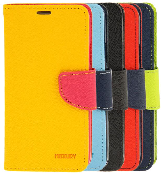 Чехол Mercury Cross Series для Samsung Galaxy S4 mini (i9190) - Yellow: фото 12 из 12