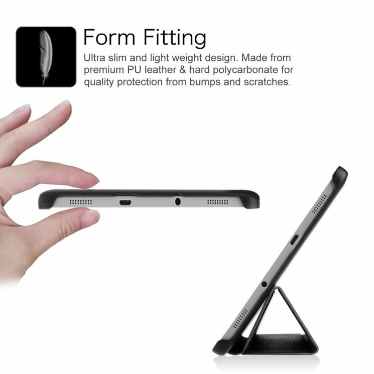 Чохол UniCase Slim для Samsung Galaxy Tab S2 8.0 (T710/715) - Brown: фото 12 з 15