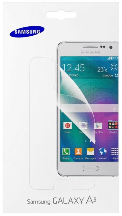 Комплект защитных пленок для Samsung Galaxy A3 (A300) ET-FA300CTEGRU: фото 1 из 1