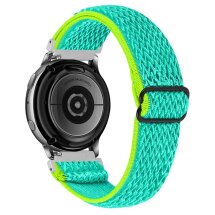 Ремінець Deexe Knitted Strap для годинників з шириною кріплення 20мм - Yellow / Green: фото 1 з 5
