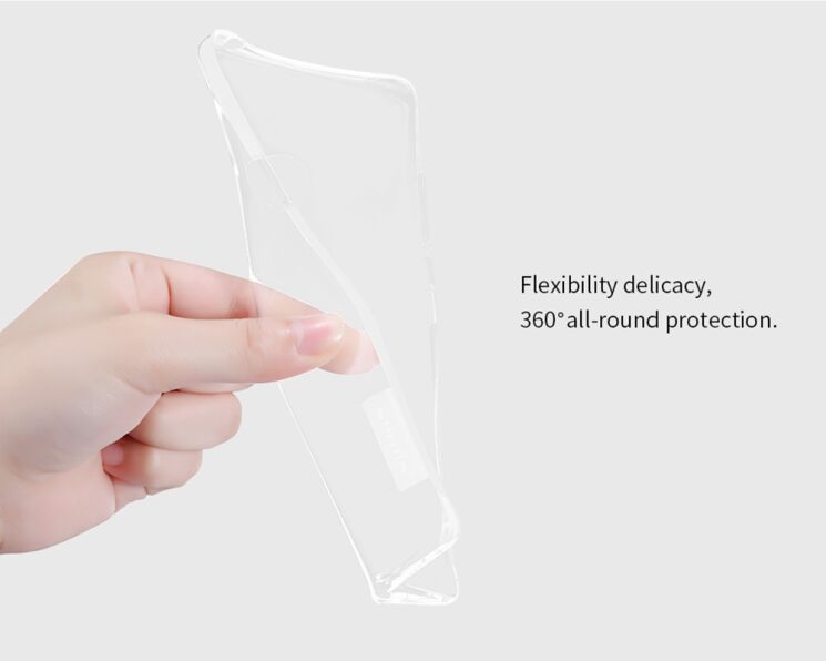 Силиконовый (TPU) чехол NILLKIN Nature для Xiaomi Mi Note 2 - Transparent: фото 12 из 13