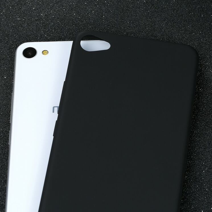 Силиконовый (TPU) чехол X-LEVEL Matte для Meizu U10 - Black: фото 4 из 5