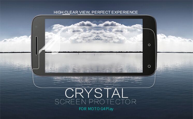 Защитная пленка NILLKIN Crystal для Motorola Moto G4 Play: фото 1 из 5