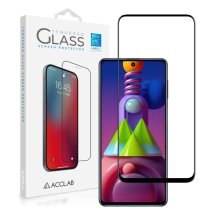 Защитное стекло ACCLAB Full Glue для Samsung Galaxy M51 (M515) - Black: фото 1 из 6