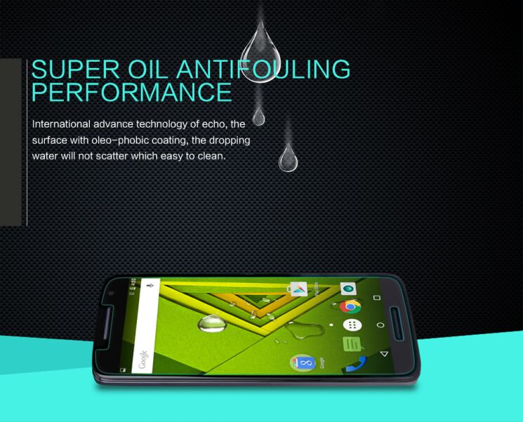 Защитное стекло NILLKIN Amazing H для Motorola Moto X Play: фото 11 из 13