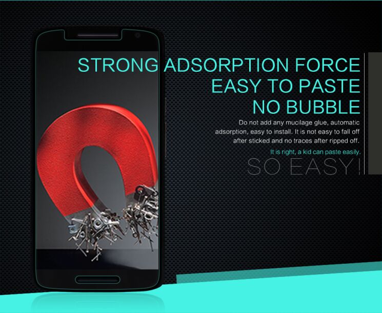 Защитное стекло NILLKIN Amazing H для Motorola Moto X Play: фото 13 из 13