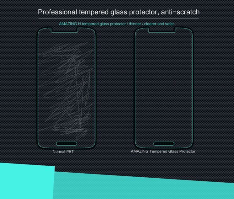 Защитное стекло NILLKIN Amazing H для Motorola Moto X Play: фото 6 из 13