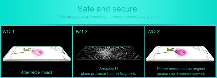 Защитное стекло NILLKIN Amazing H для Xiaomi Mi Max: фото 10 из 15