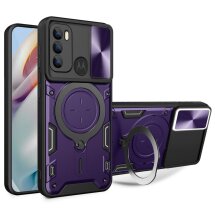Захисний чохол Deexe Magnetic Space для Motorola Moto G60 - Purple: фото 1 з 11