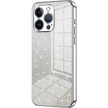Захисний чохол Deexe Sparkles Cover для Apple iPhone 13 Pro - Silver: фото 1 з 7