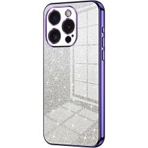 Защитный чехол Deexe Sparkles Cover для Apple iPhone 15 Pro - Purple: фото 1 из 7