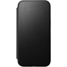 Защитный чехол Nomad Modern Leather Folio для Apple iPhone 15 Plus - Black: фото 1 из 12