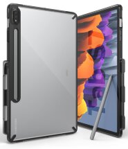 Защитный чехол RINGKE T Fusion для Samsung Galaxy Tab S7 (T870/875) / S8 (T700/706) - Smoke Black: фото 1 из 10