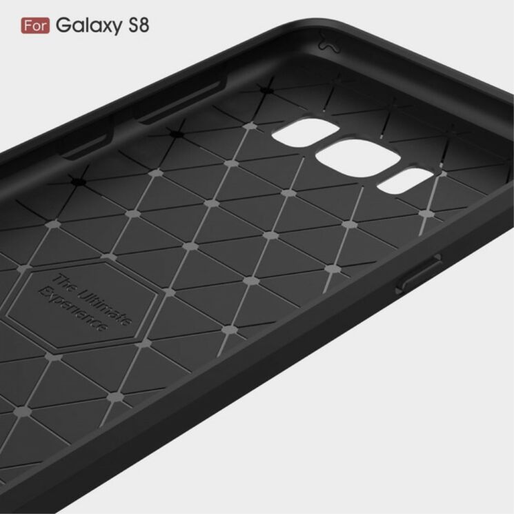 Защитный чехол UniCase Carbon для Samsung Galaxy S8 (G950) - Black: фото 5 из 9