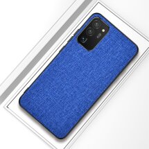 Захисний чохол UniCase Cloth Texture для Samsung Galaxy S20 FE (G780) - Dark Blue: фото 1 з 7