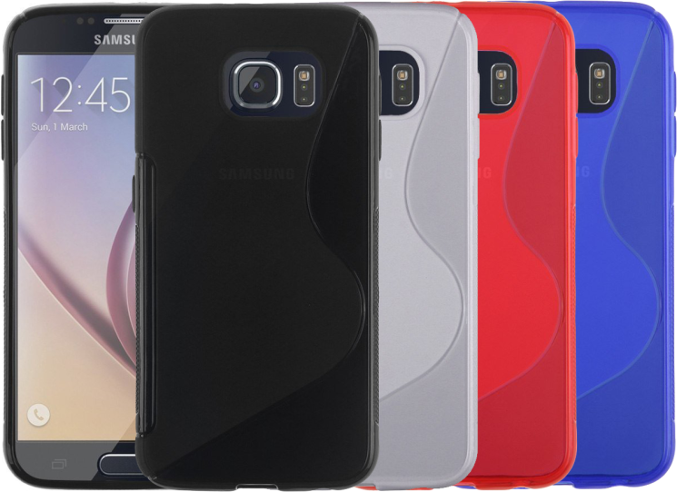 Силиконовая накладка Deexe S Line для Samsung Galaxy S6 (G920) - Transparent: фото 5 з 5