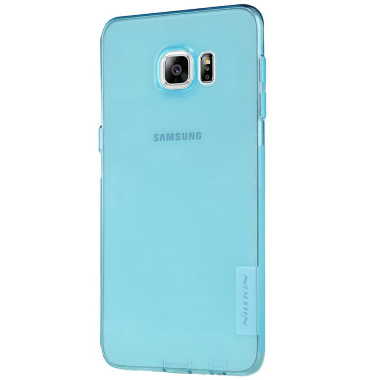 Силиконовая накладка NILLKIN Nature TPU для Samsung Galaxy S6 edge+ (G928) - Blue: фото 5 з 7