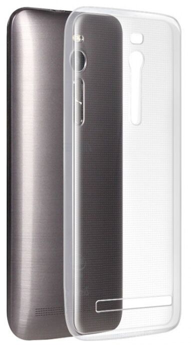 Силиконовая накладка Deexe Ultra Slim для Asus Zenfone 2 (ZE550ML/ZE551ML): фото 1 из 9