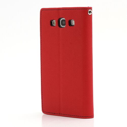Чехол Mercury Fancy Diary для Samsung Galaxy S3 (i9300) - Red: фото 2 из 9