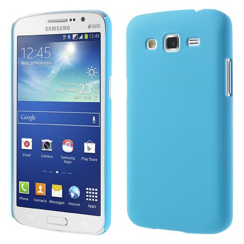 Пластиковая накладка Deexe Hard Shell для Samsung Galaxy Grand 2 (G7102) - Light Blue: фото 1 из 5
