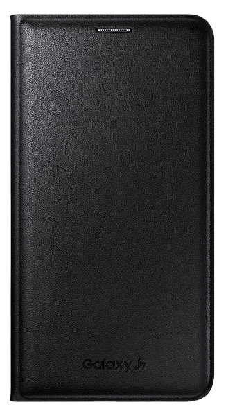 Чохол Flip Wallet для Samsung Galaxy J7 (EF-WJ700BB) - Black: фото 2 з 5