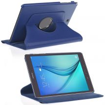 Вращающийся чехол Deexe Rotation для Samsung Galaxy Tab A 9.7 (T550/551) - Dark Blue: фото 1 из 7