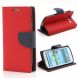 Чехол Mercury Fancy Diary для Samsung Galaxy S3 (i9300) - Red (GS3-6877R). Фото 1 из 9