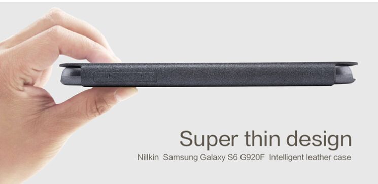 Чехол NILLKIN Sparkle Series для Samsung Galaxy S6 (G920) - Black: фото 15 из 18