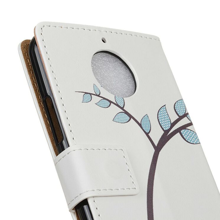 Чехол-книжка Deexe Color Book для Motorola Moto E4 Plus - Cute Birds: фото 3 из 7