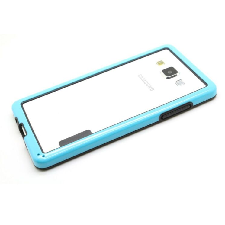 Захисний бампер Deexe Solid Bumper для Samsung Galaxy A5 (A500) - Blue: фото 3 з 16