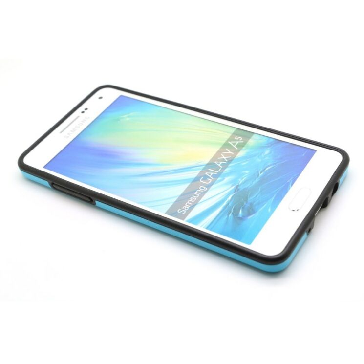 Захисний бампер Deexe Solid Bumper для Samsung Galaxy A5 (A500) - Blue: фото 4 з 16
