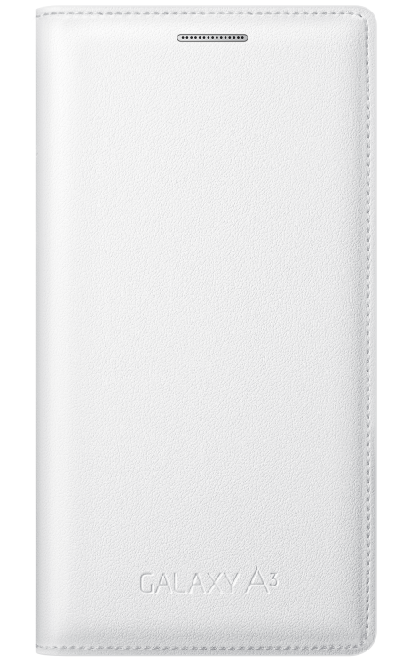 Чехол Flip Cover для Samsung Galaxy A3 (A300) EF-FA300BWEGRU - White: фото 1 из 5
