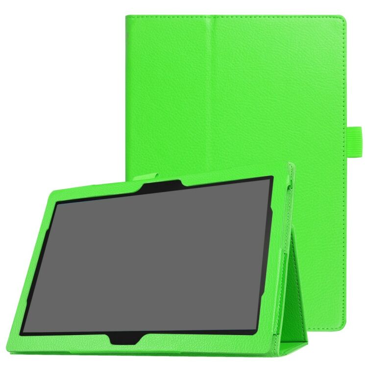 Чохол UniCase Book Type для Lenovo Tab 4 10 (TB-X304) / Tab 4 10 Plus (TB-X704) - Green: фото 1 з 8