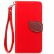 Чехол Deexe Leaf Buckle для Meizu M3 Note - Red (232262R). Фото 2 из 8