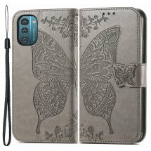 Чохол UniCase Butterfly для Nokia G21 / G11 - Grey: фото 1 з 8