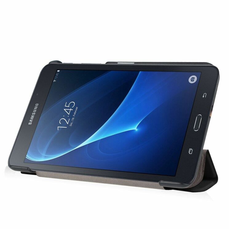 Чохол UniCase Slim для Samsung Galaxy Tab A 7.0 2016 (T280/285) - Black: фото 6 з 9
