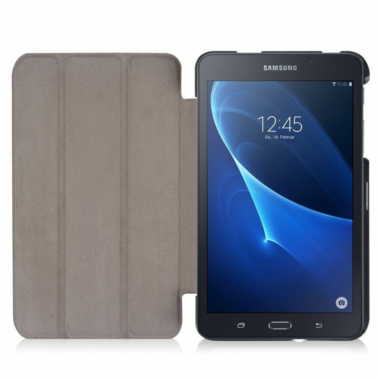 Чохол UniCase Slim для Samsung Galaxy Tab A 7.0 2016 (T280/285) - Black: фото 7 з 9