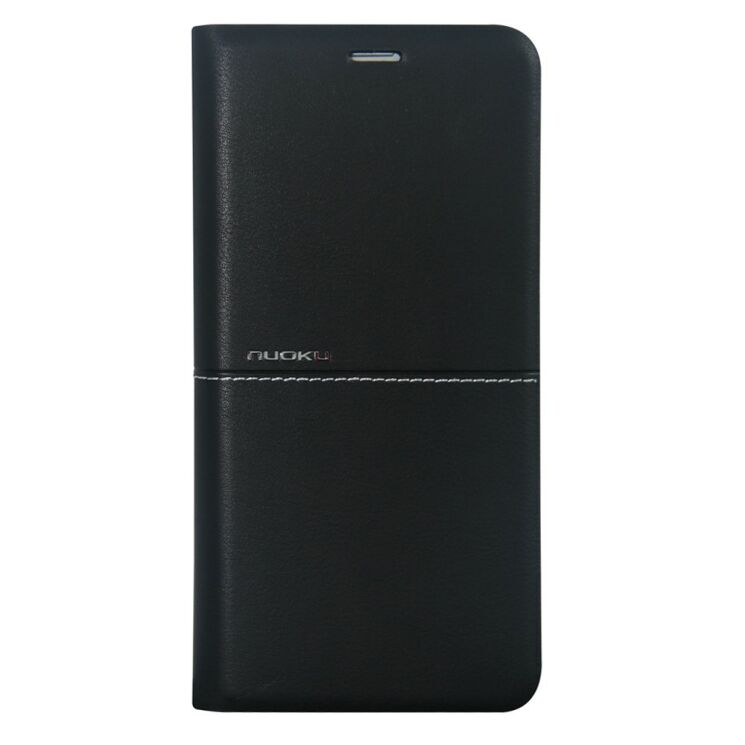 Кожаный чехол NUOKU Royal Series для Samsung Galaxy S7 edge (G935) - Black: фото 1 з 6