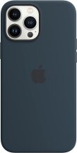 Оригинальный чехол Silicone Case with MagSafe для Apple iPhone 13 Pro Max (MM2T3ZE/A) - Abyss Blue: фото 1 из 3