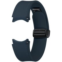 Оригинальный ремешок D-Buckle Hybrid Eco-Leather Band (M/L) для Samsung Galaxy Watch 4 / 4 Classic / 5 / 5 Pro / 6 / 6 Classic (ET-SHR94LNEGEU) - Indigo: фото 1 из 4