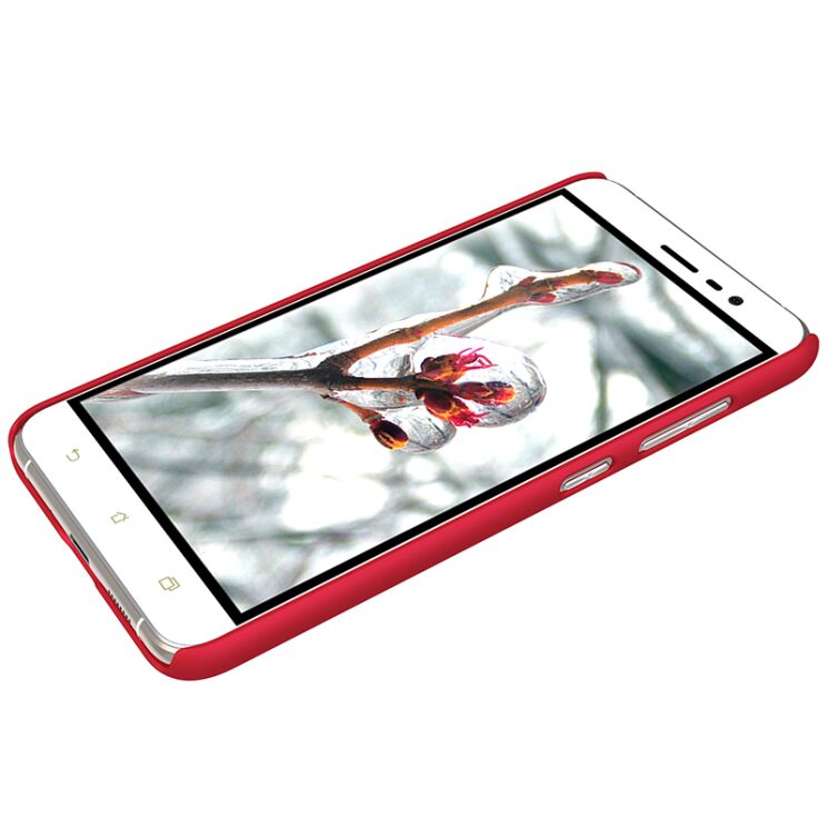 Пластиковый чехол NILLKIN Frosted Shiled для ASUS Zenfone 3 (ZE520KL) - Red: фото 4 из 15