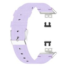Ремінець Deexe Jeans Strap для Huawei Watch Fit - Light Purple: фото 1 з 5