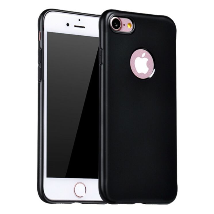 Силиконовый чехол HOCO Juice Series для iPhone 7 Plus - Black: фото 1 из 6