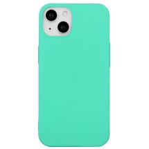 Силіконовий (TPU) чохол Deexe Matte Case для Apple iPhone 15 Plus - Green: фото 1 з 5