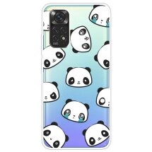 Силіконовий (TPU) чохол Deexe Pretty Glossy для Xiaomi Redmi Note 11 Pro Global (4G/5G) / 11E Pro / 12 Pro - Cute Pandas: фото 1 з 4