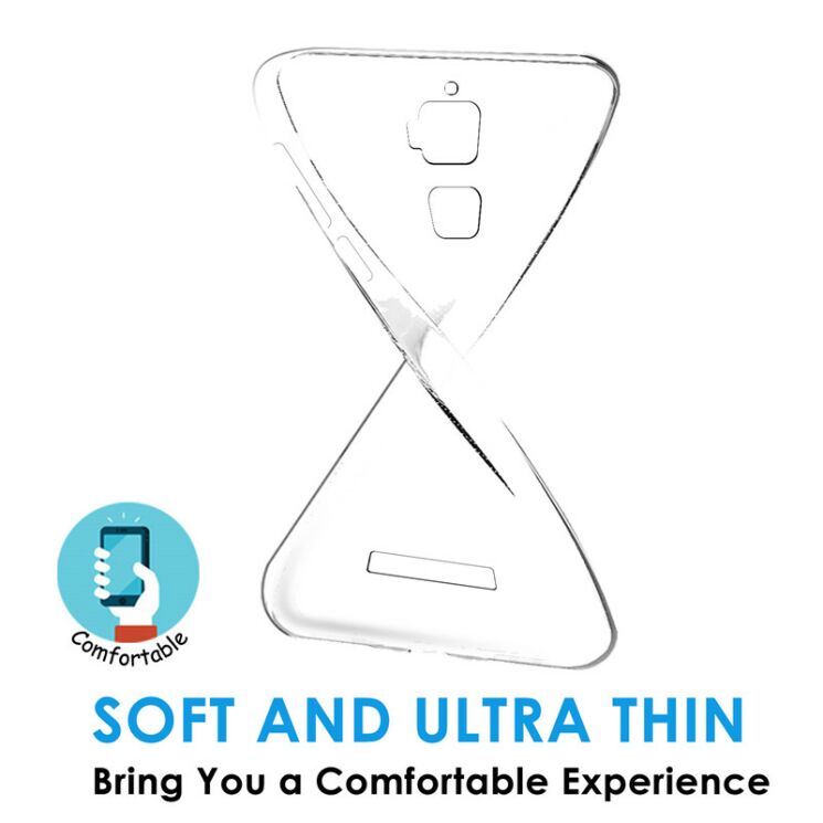 Силіконовий (TPU) чохол Deexe UltraThin для ASUS Zenfone 3 Max (ZC520TL): фото 3 з 4