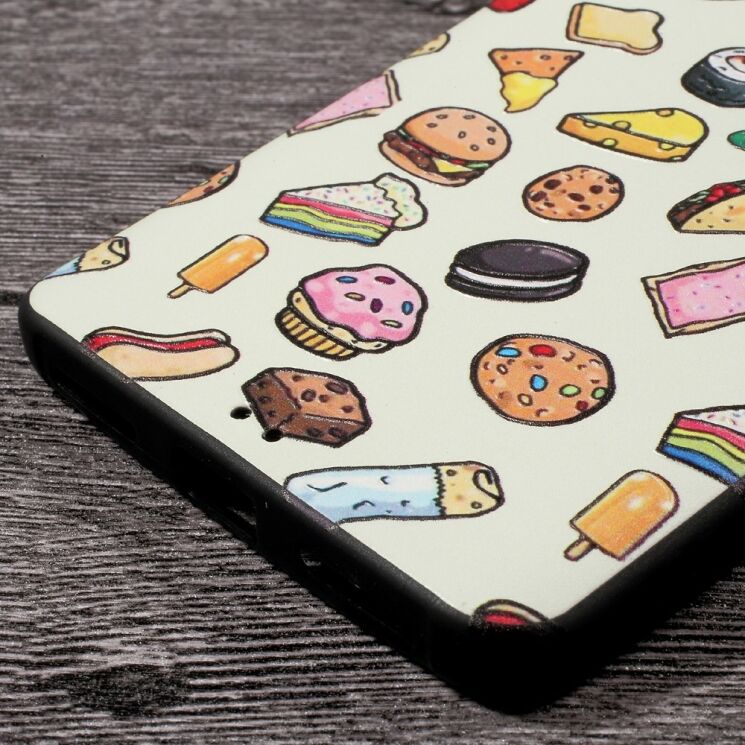 Силиконовый (TPU) чехол UniCase Color для Xiaomi Redmi Note 4X - Candy and Sweets: фото 3 из 3